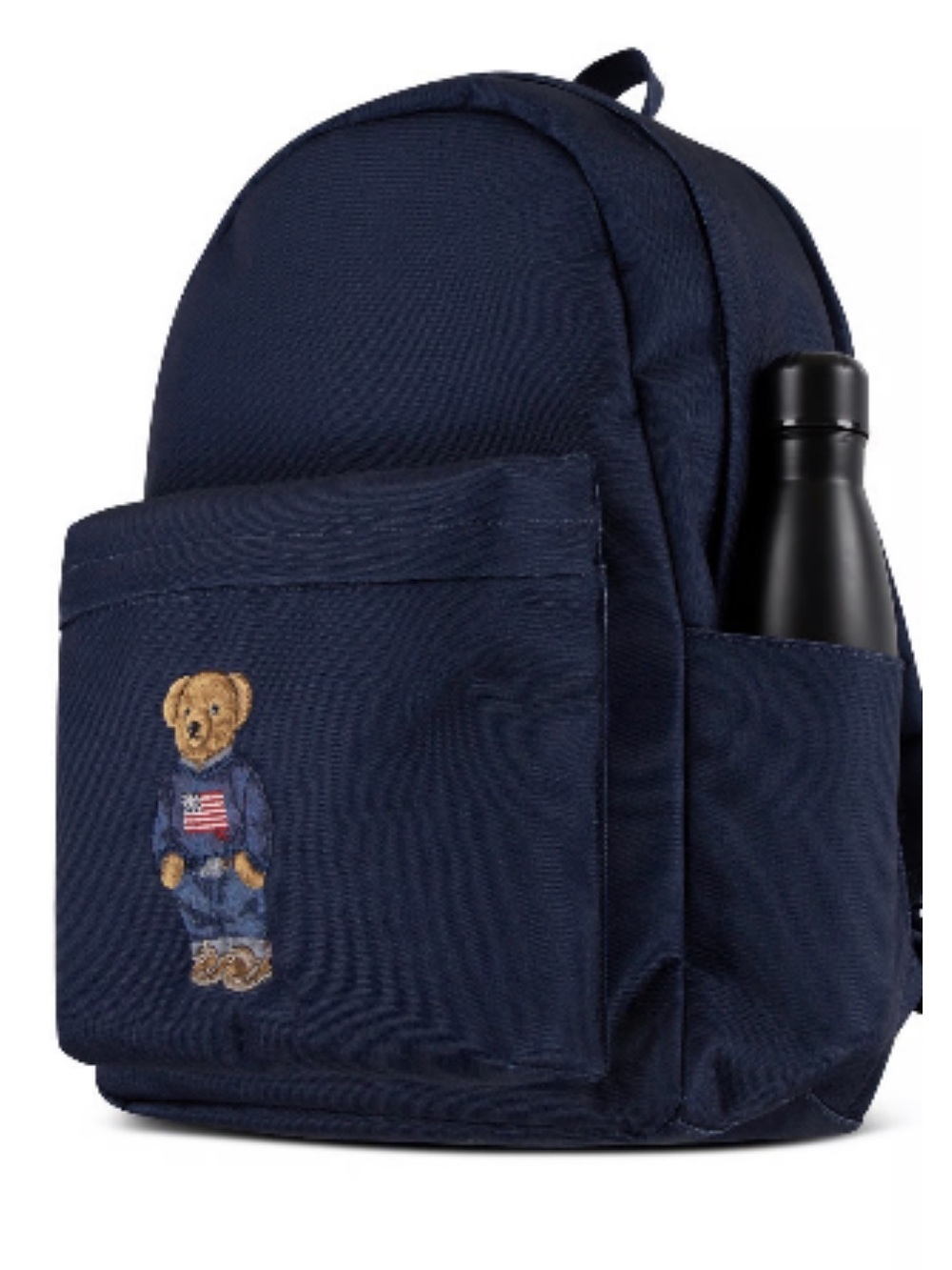 POLO RALPH LAUREN Genuine Polo Bear Backpack Full Size Navy,beautiful embroidery